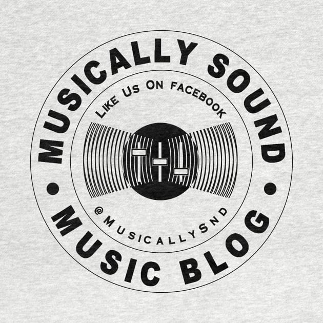 Musically Sound Music Blog - Black by J. Rufus T-Shirtery